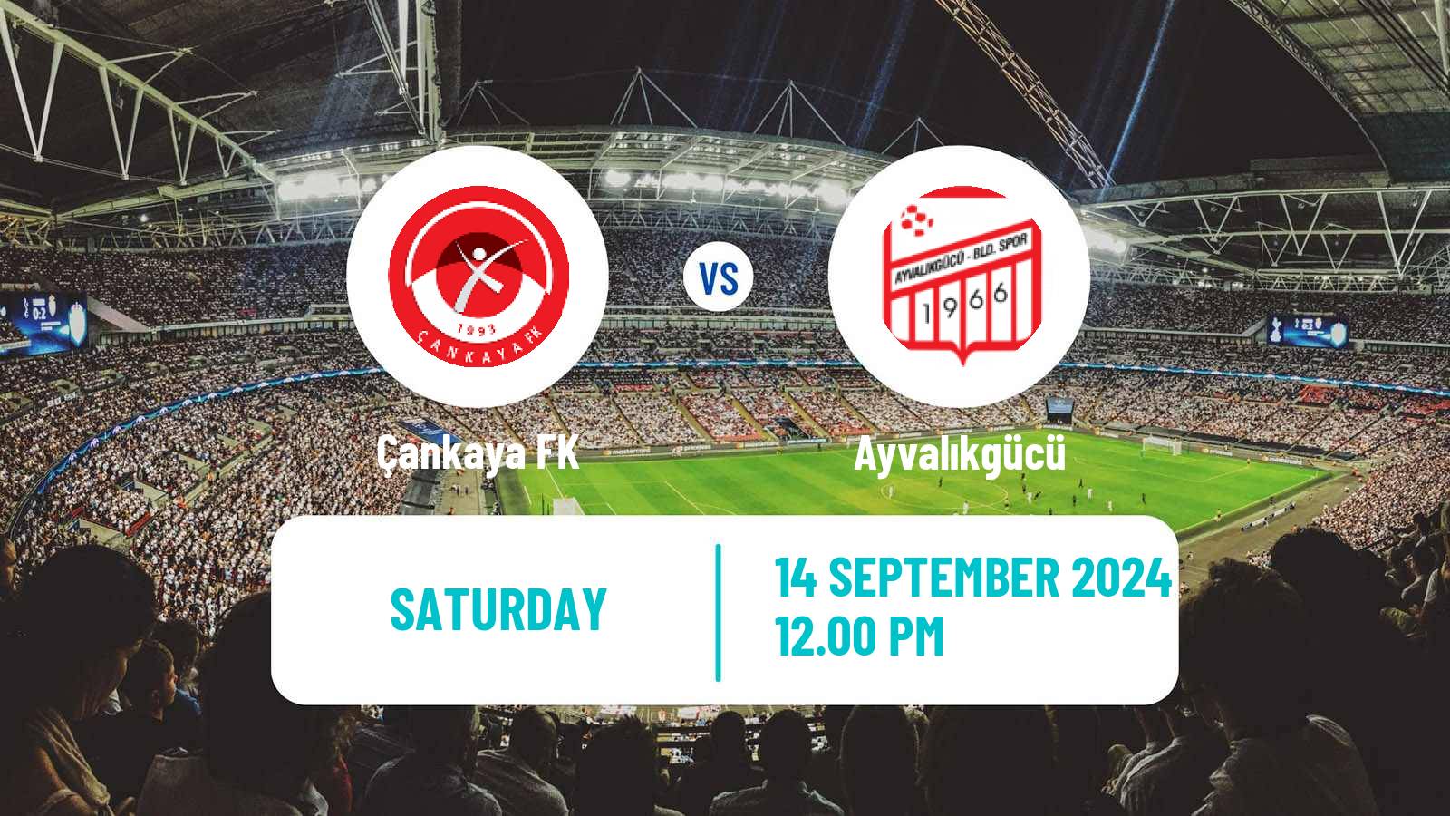 Soccer Turkish 3 Lig Group 3 Çankaya - Ayvalıkgücü