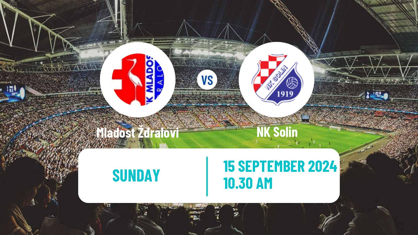 Soccer Croatian Druga NL Mladost Ždralovi - Solin