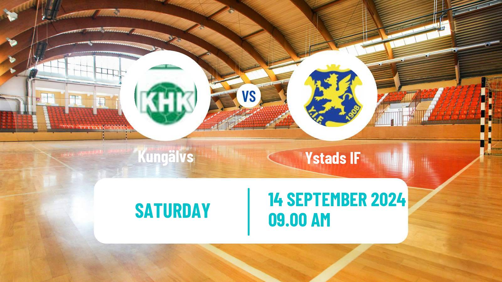 Handball Swedish Elitserien Handball Women Kungälvs - Ystads IF