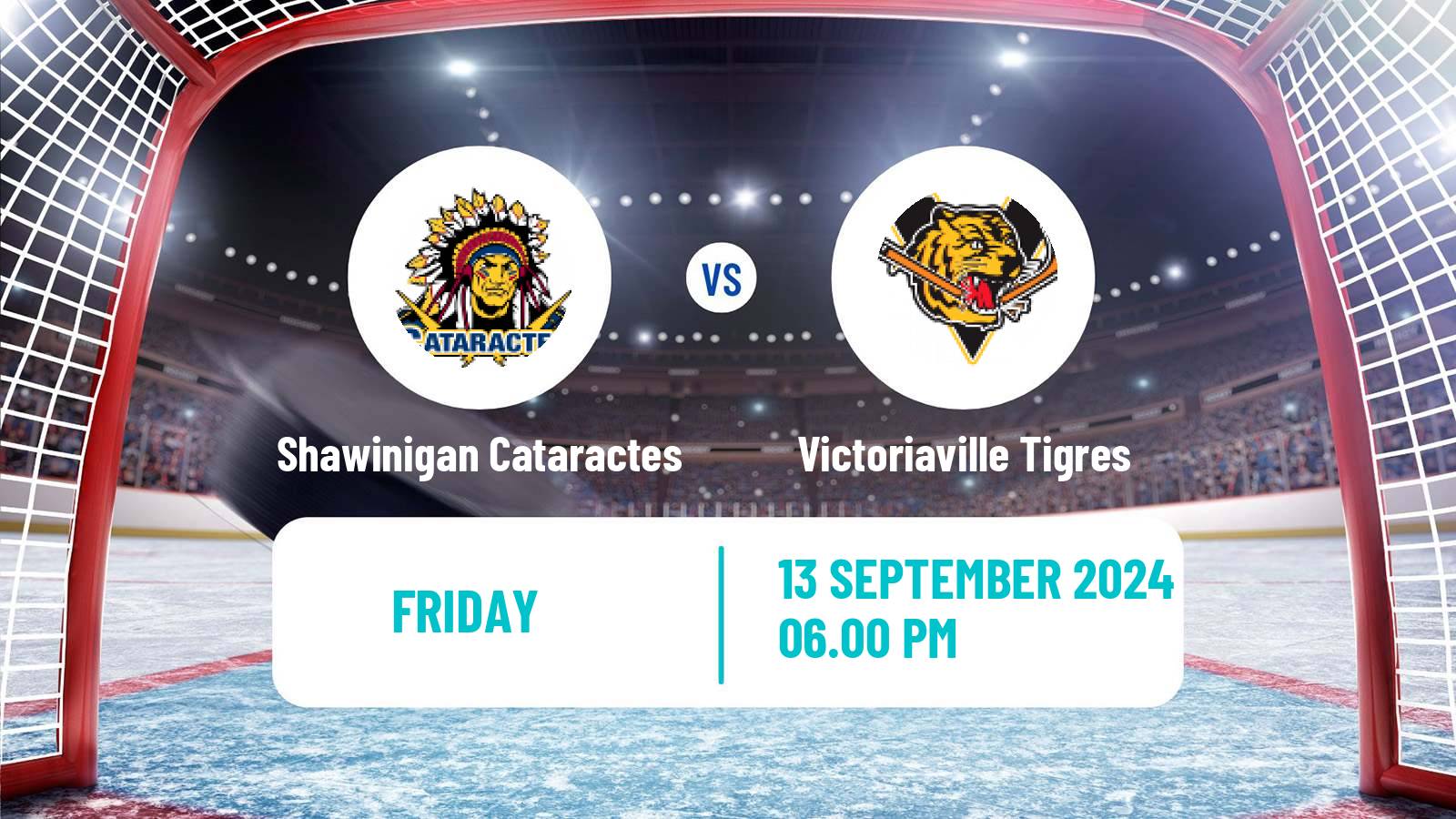 Hockey QMJHL Shawinigan Cataractes - Victoriaville Tigres