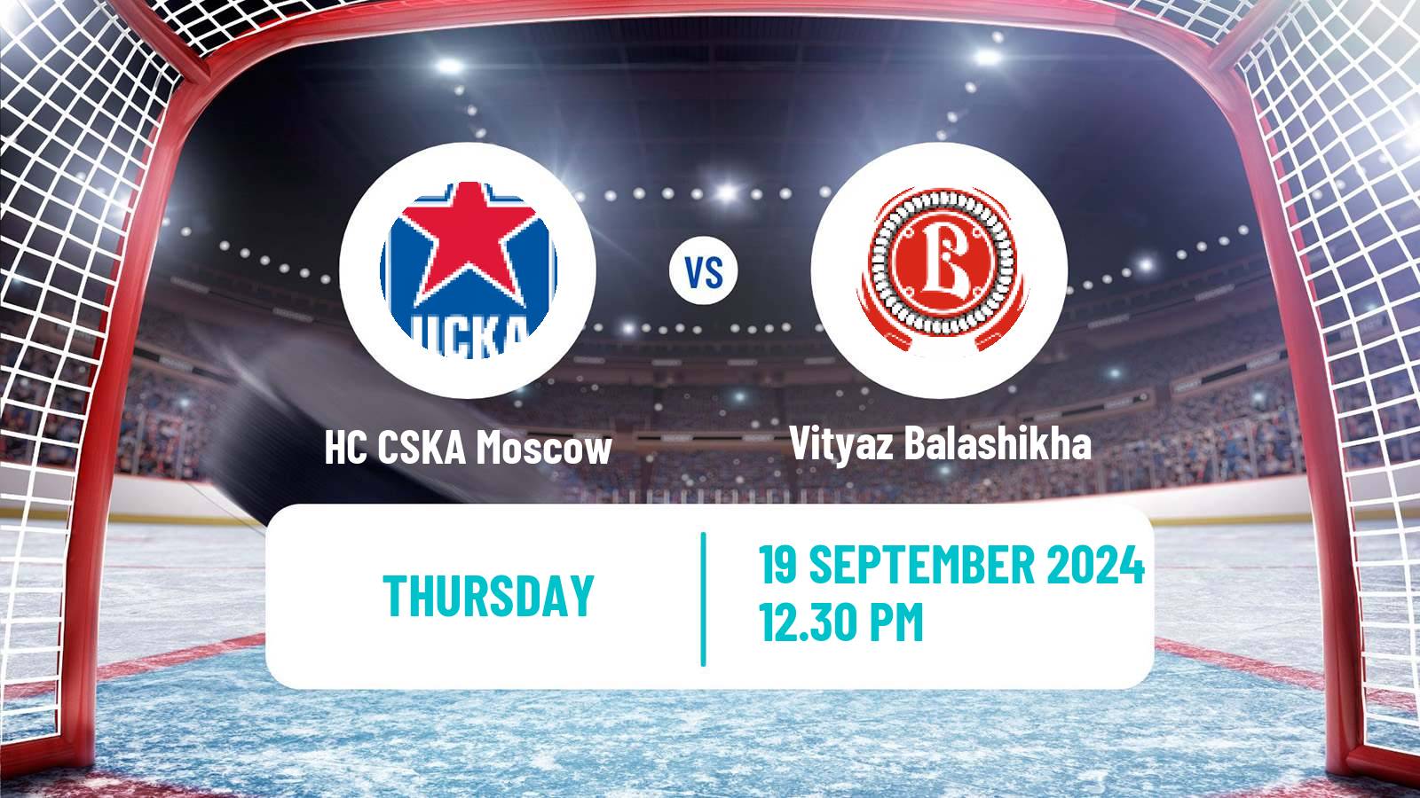 Hockey KHL HC CSKA Moscow - Vityaz Balashikha