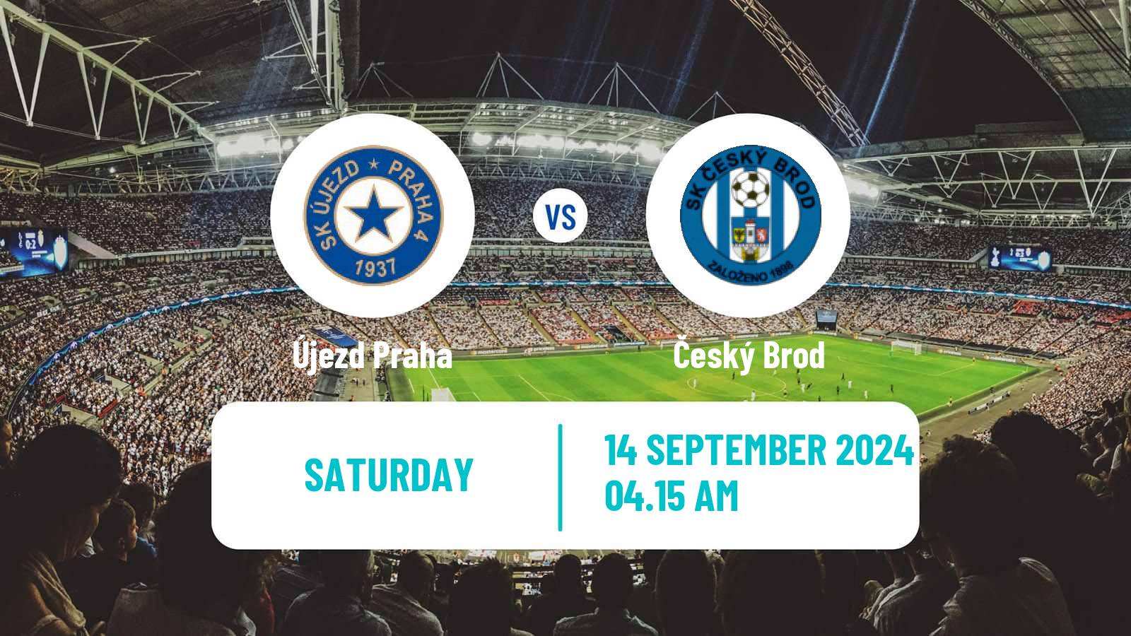 Soccer Czech Division B Újezd Praha - Český Brod