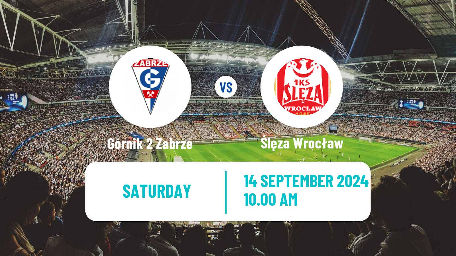 Soccer Polish Division 3 - Group III Górnik 2 Zabrze - Ślęza Wrocław