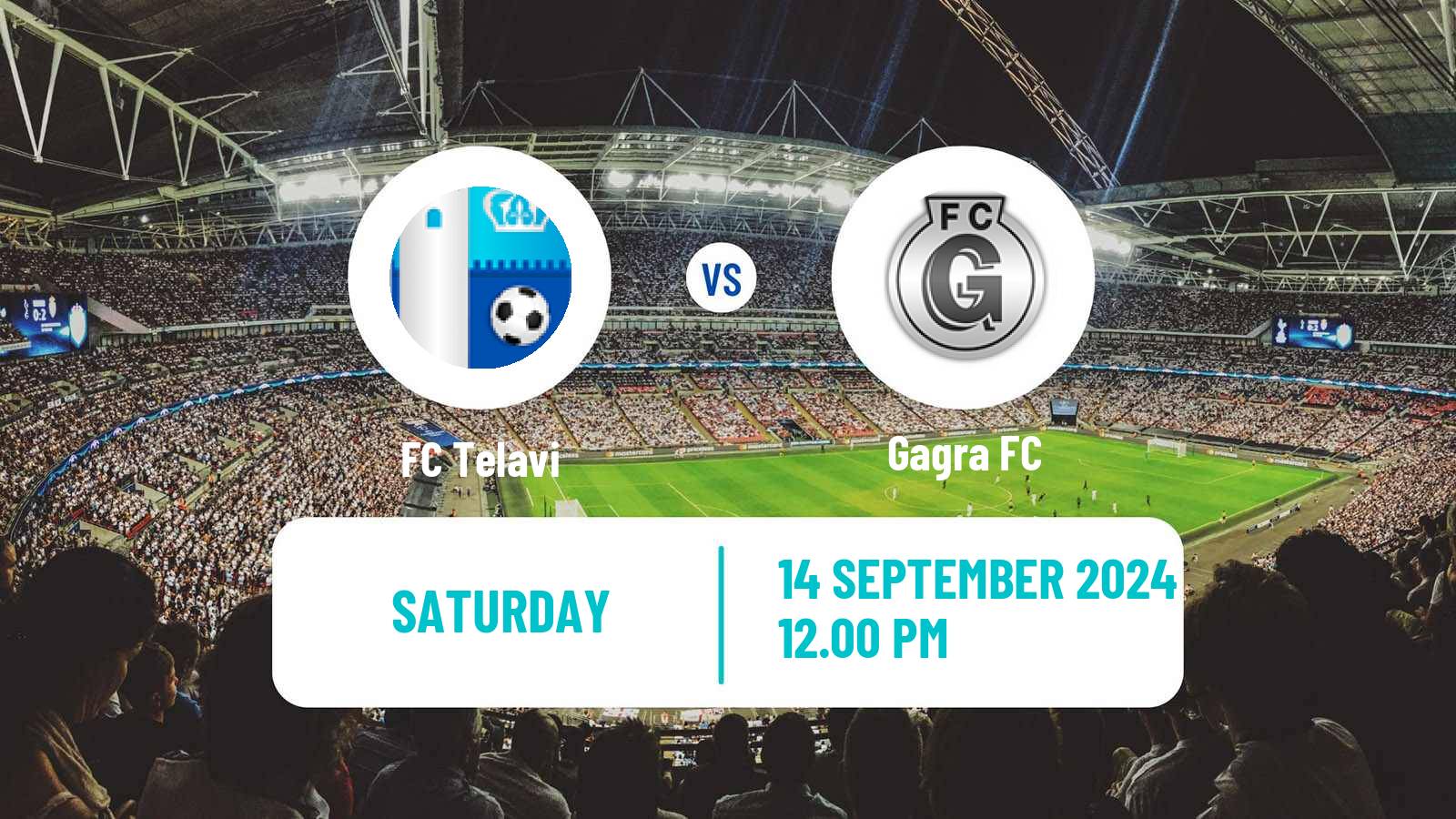 Soccer Georgian Erovnuli Liga Telavi - Gagra