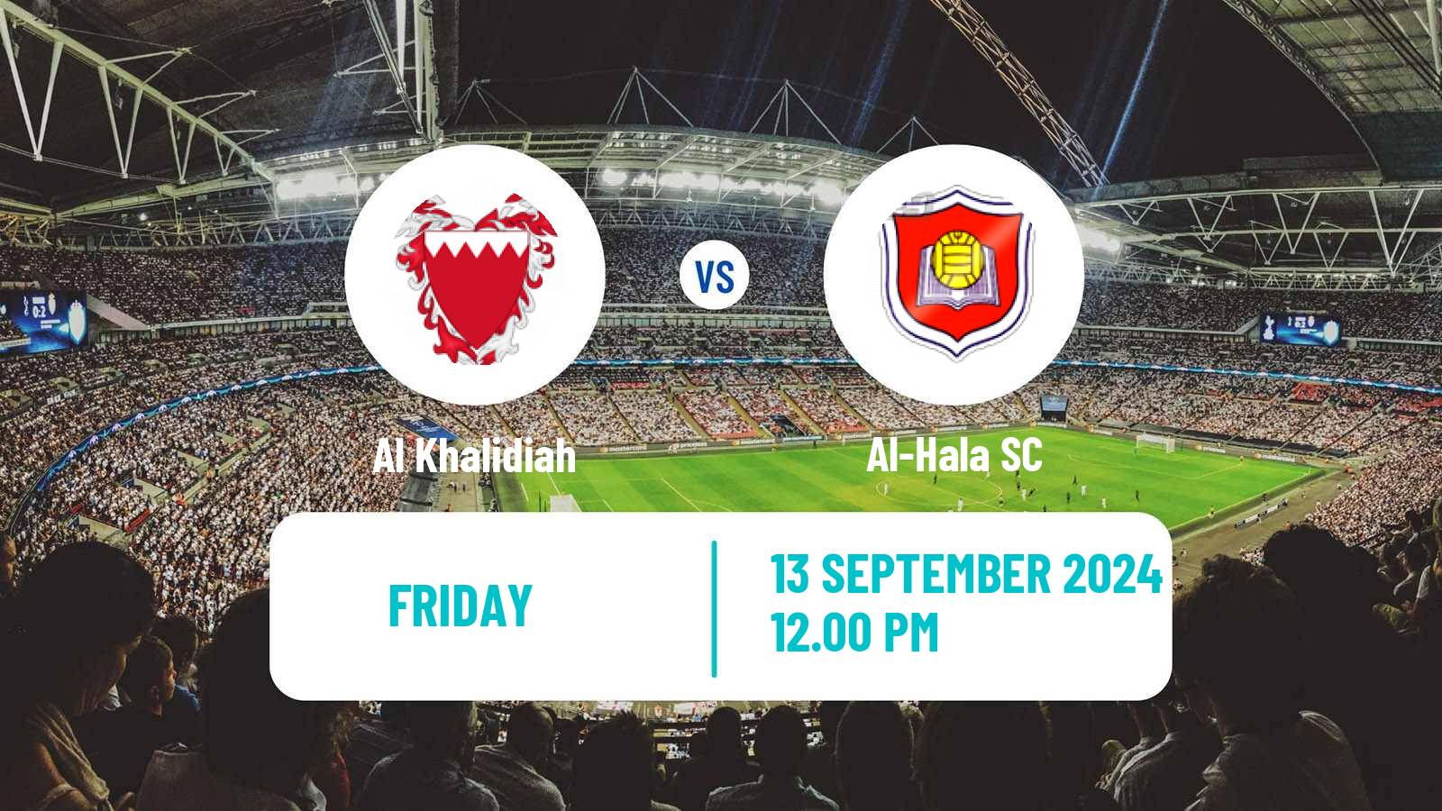 Soccer Bahraini Super Cup Al Khalidiah - Al-Hala