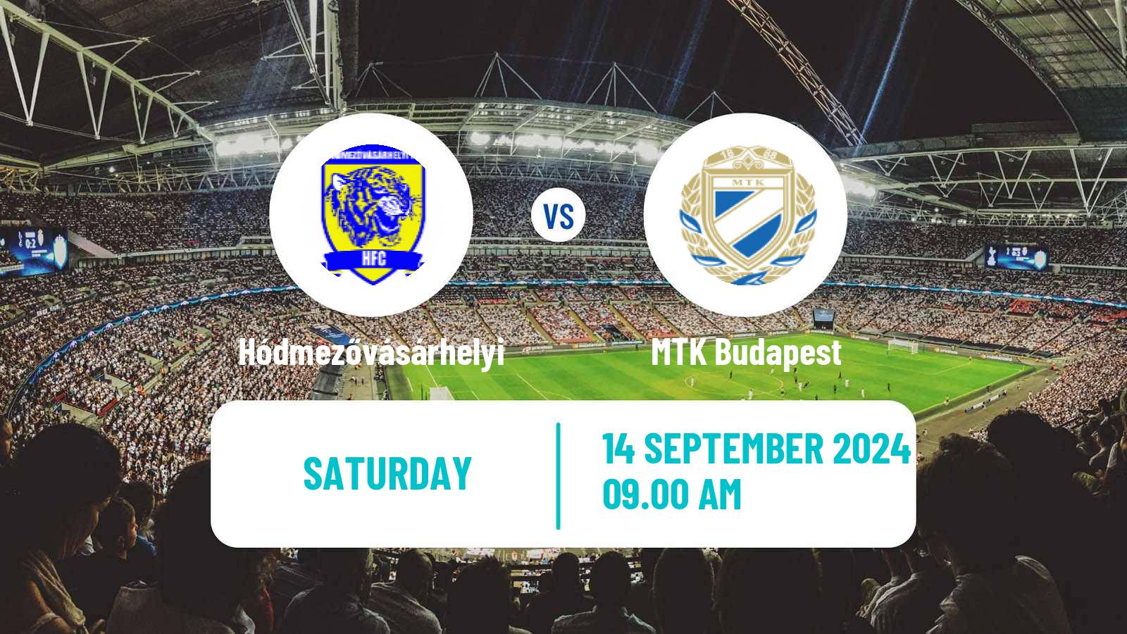 Soccer Hungarian Cup Hódmezővásárhelyi - MTK Budapest