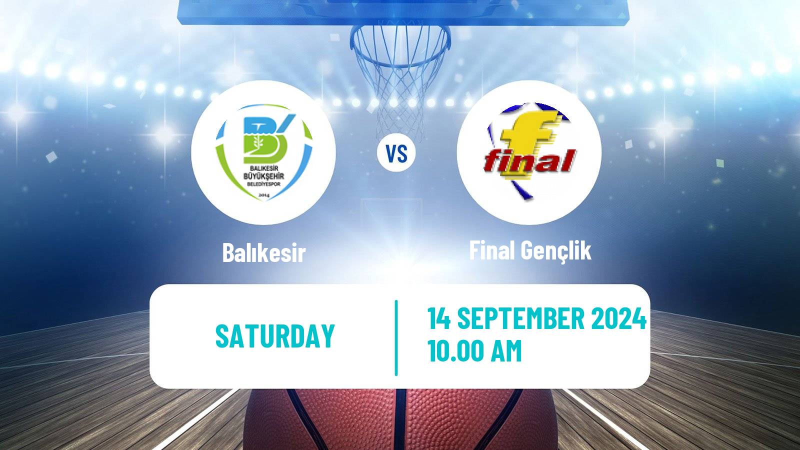 Basketball Turkish TBL Balıkesir - Final Gençlik