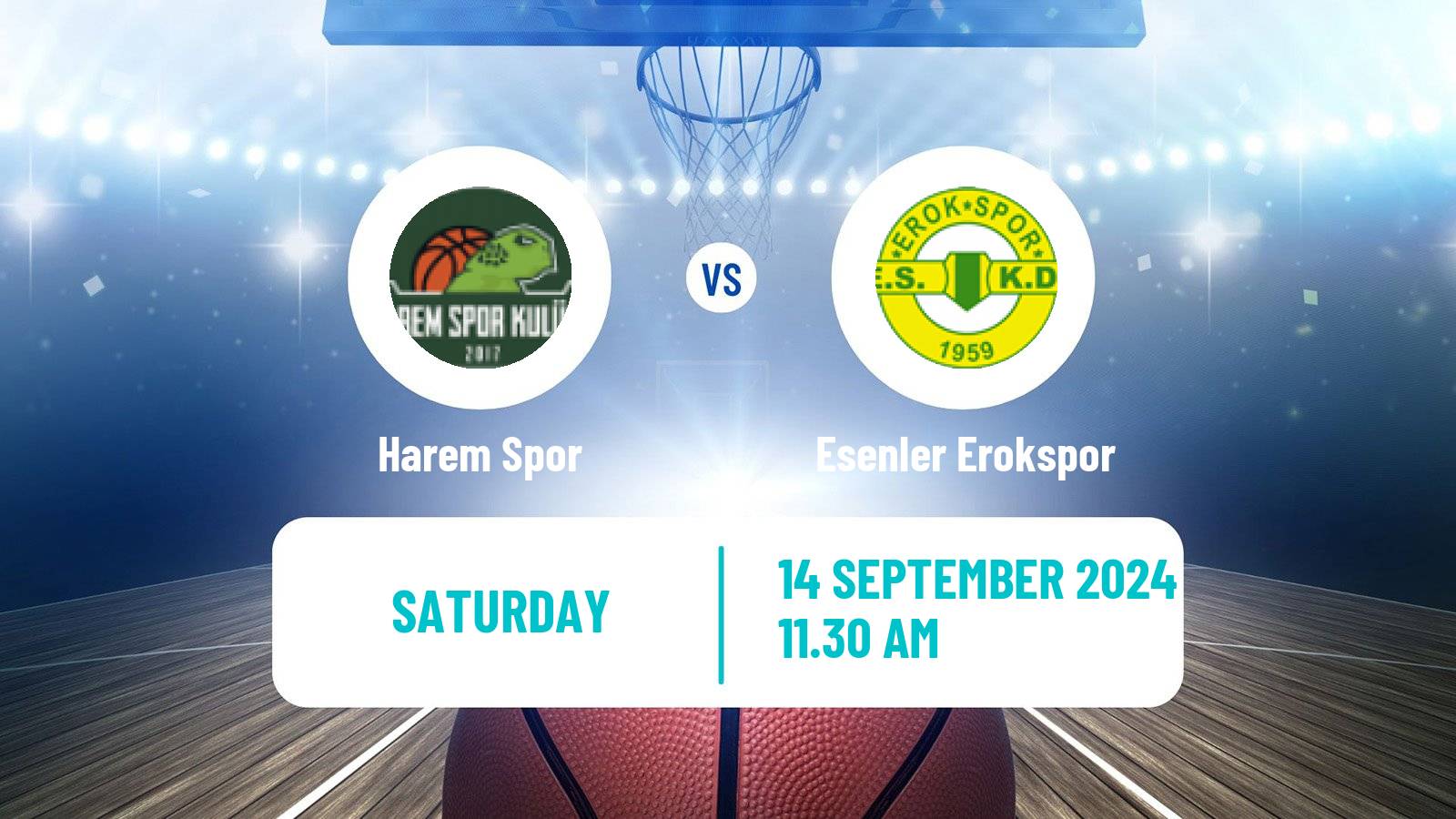 Basketball Turkish TBL Harem Spor - Esenler Erokspor