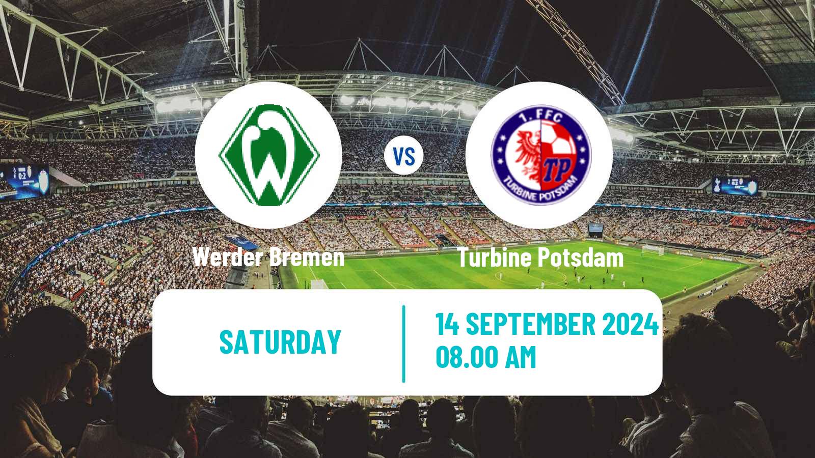 Soccer German Bundesliga Women Werder Bremen - Turbine Potsdam