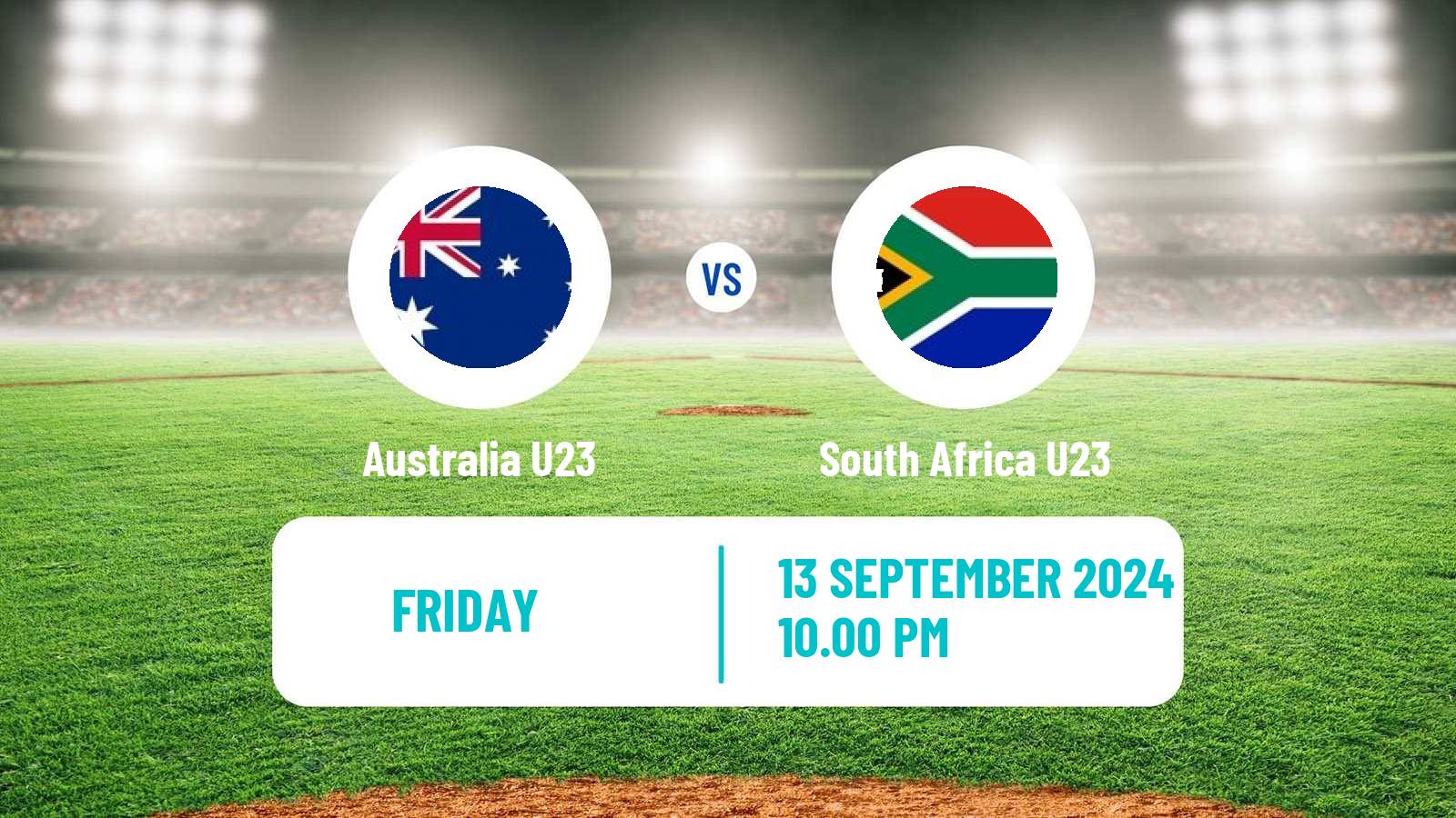 Baseball World Cup U23 Baseball Australia U23 - South Africa U23