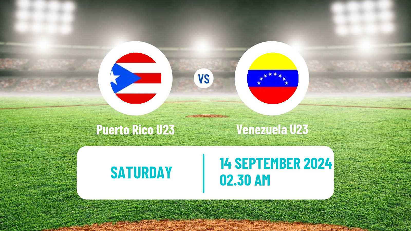 Baseball World Cup U23 Baseball Puerto Rico U23 - Venezuela U23