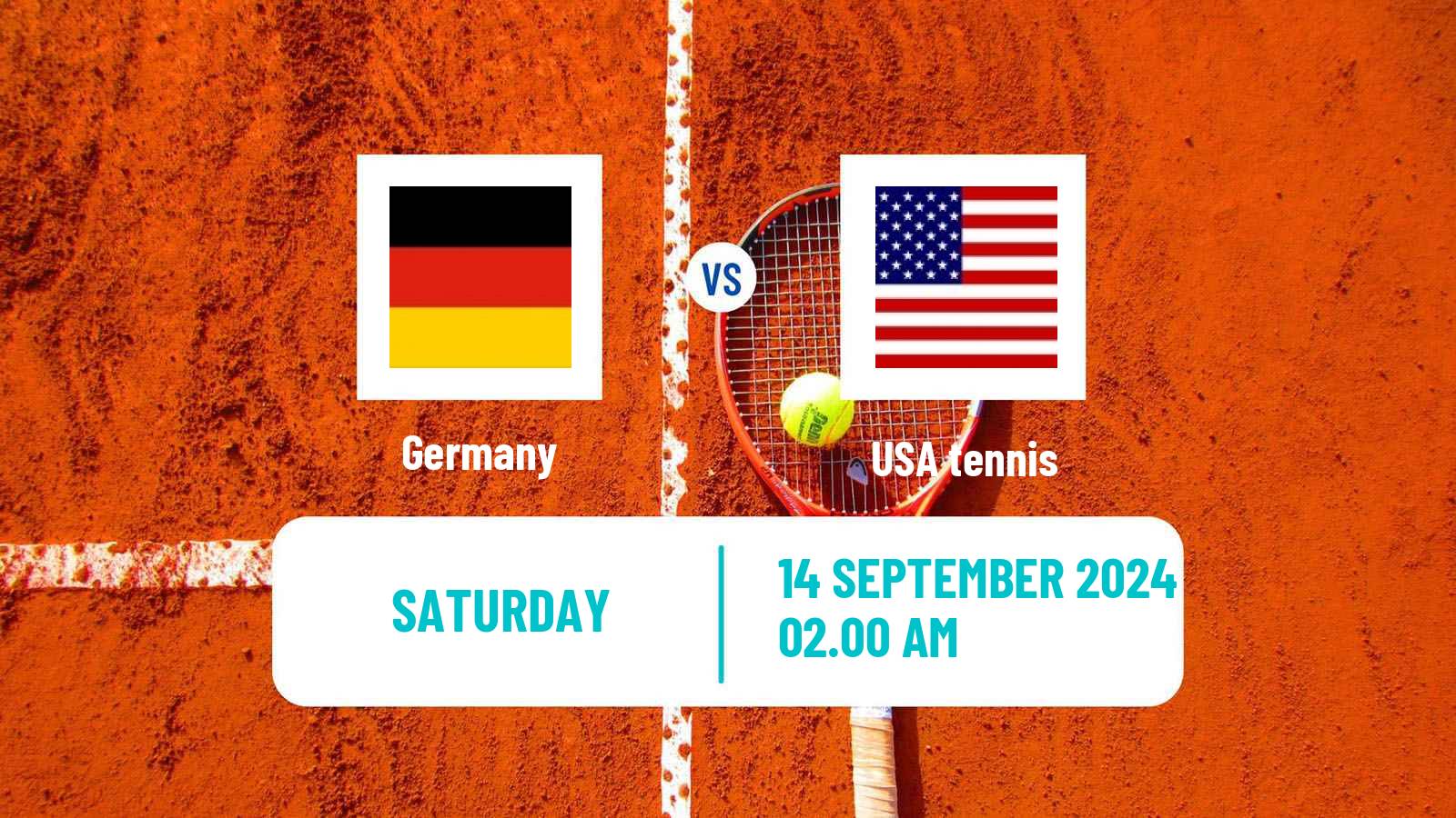 Tennis Davis Cup - World Group Teams Germany - USA