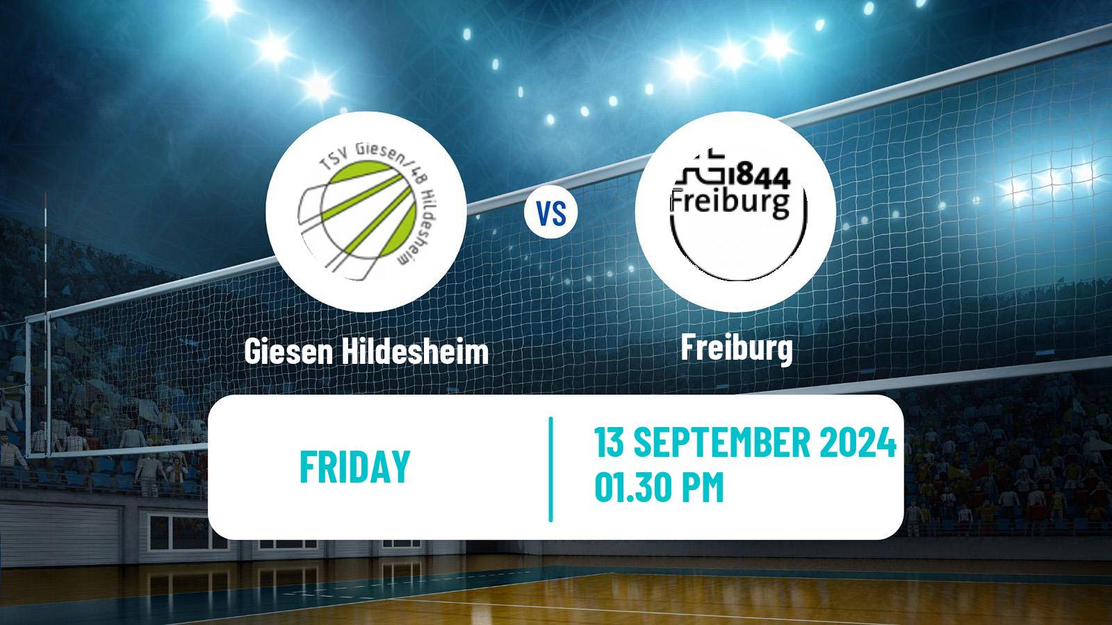 Volleyball German VBL Supercup Giesen Hildesheim - Freiburg