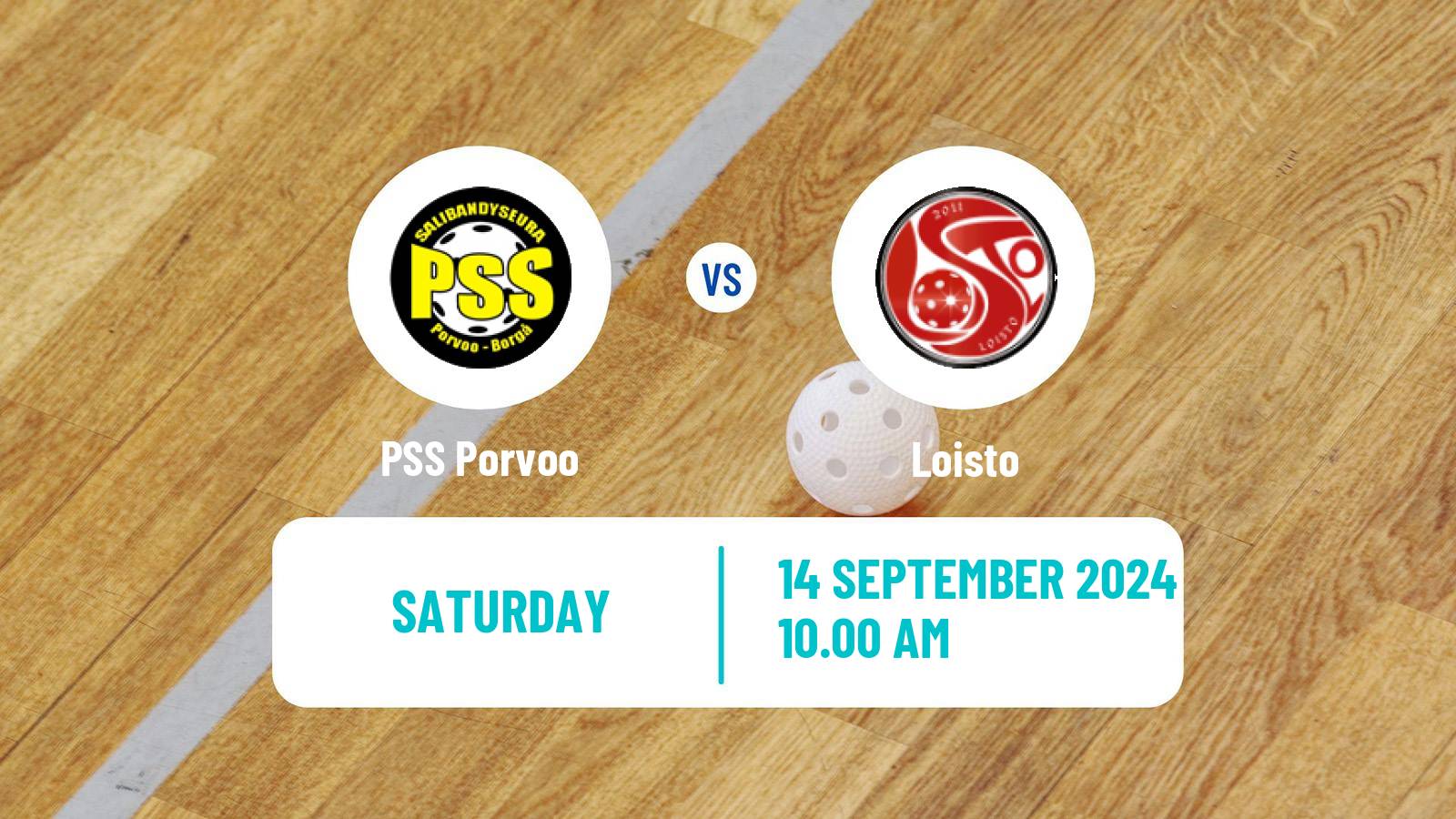 Floorball Finnish F-Liiga Women PSS Porvoo - Loisto