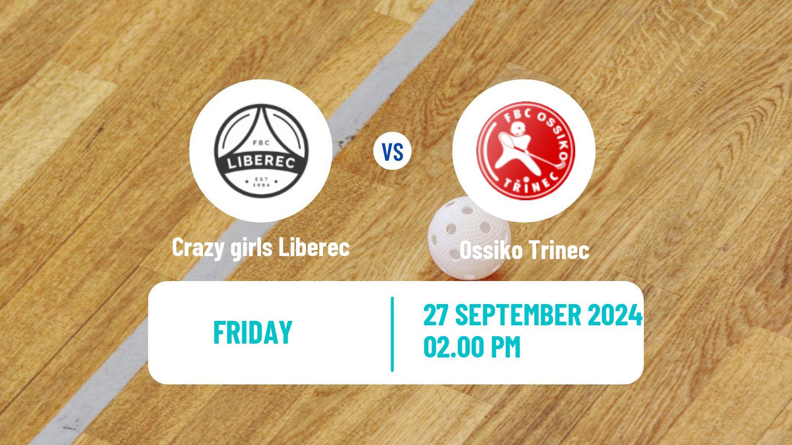 Floorball Czech Extraliga Floorball Women Crazy girls Liberec - Ossiko Trinec