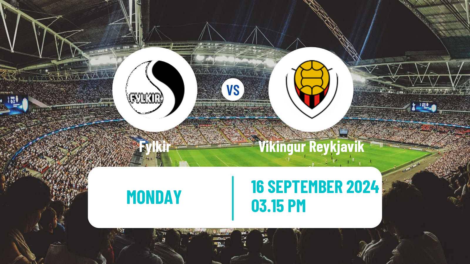 Soccer Icelandic Besta-deild karla Fylkir - Vikingur Reykjavik