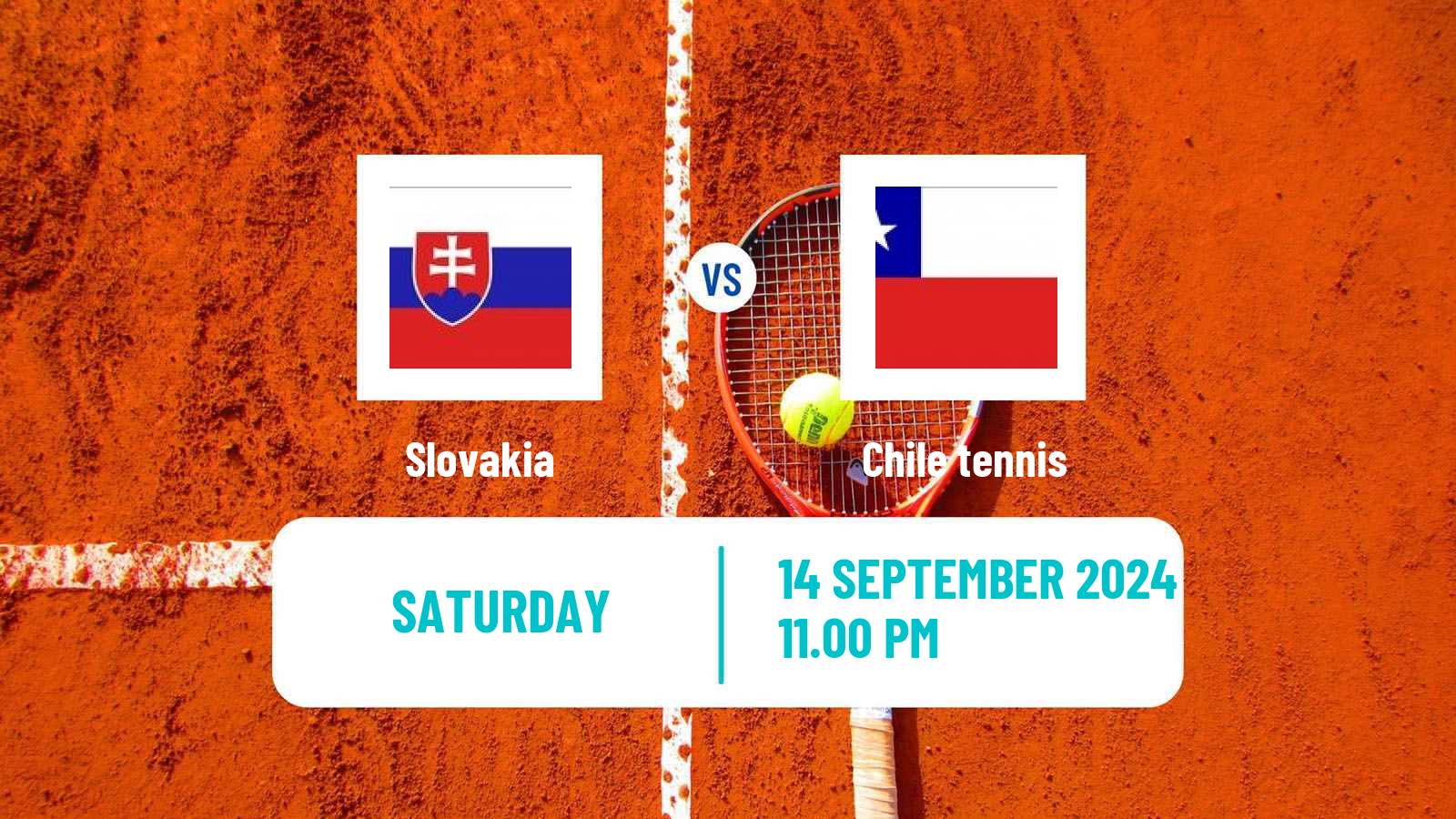 Tennis Davis Cup - World Group Teams Slovakia - Chile