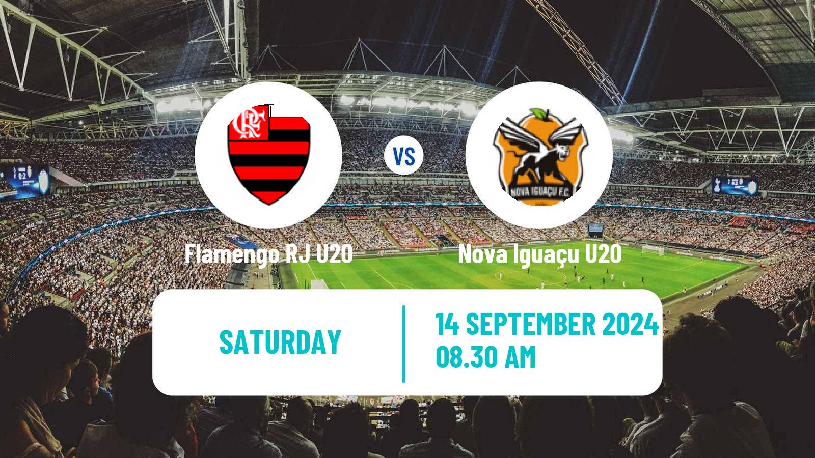 Soccer Brazilian Carioca U20 Flamengo RJ U20 - Nova Iguaçu U20