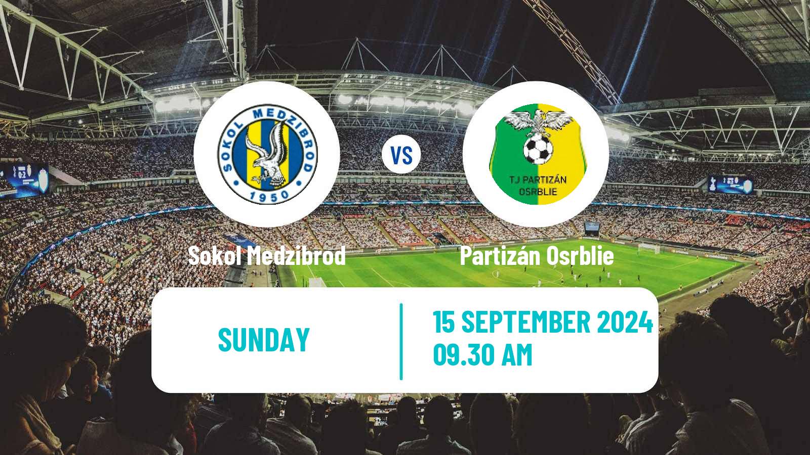 Soccer Slovak 4 Liga Central Sokol Medzibrod - Partizán Osrblie