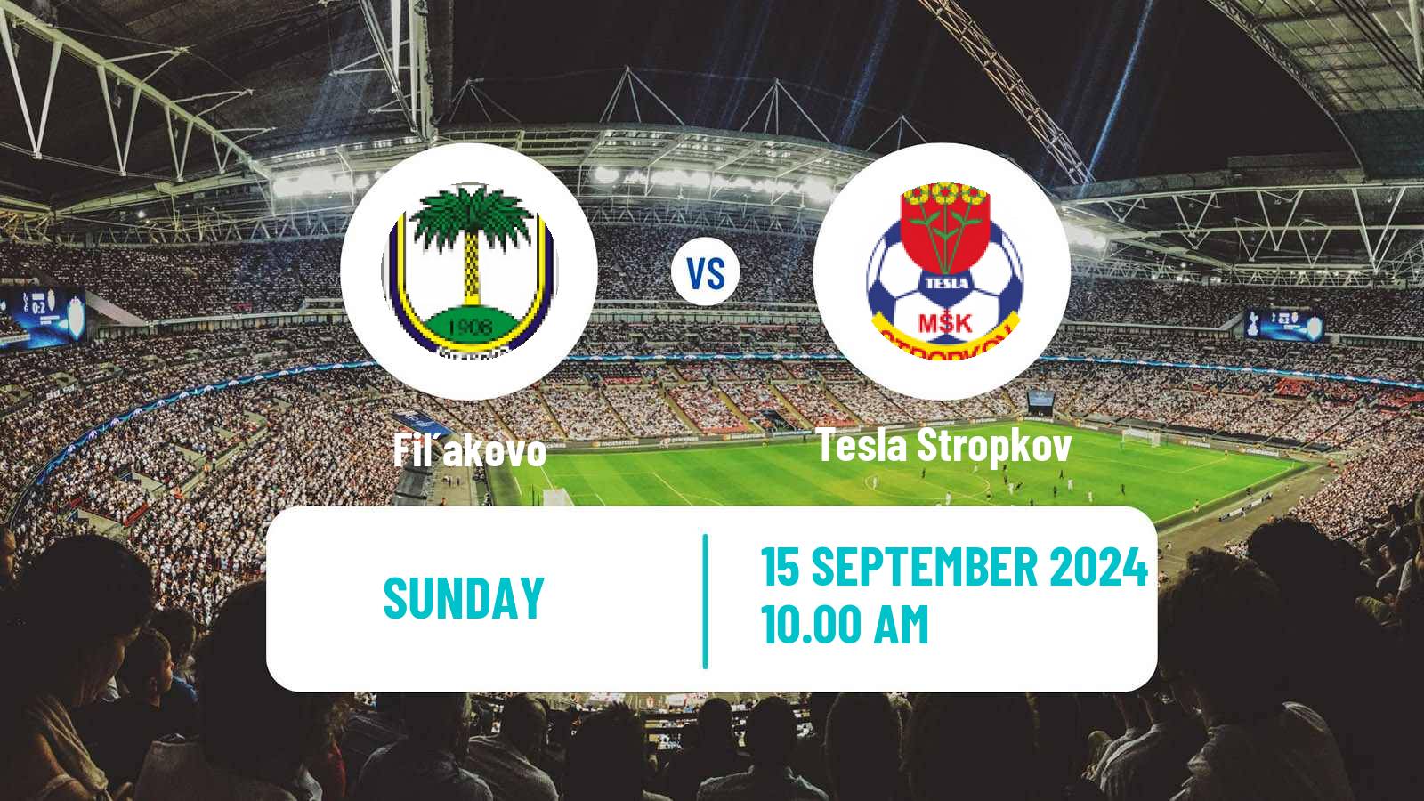 Soccer Slovak 3 Liga East Fiľakovo - Tesla Stropkov