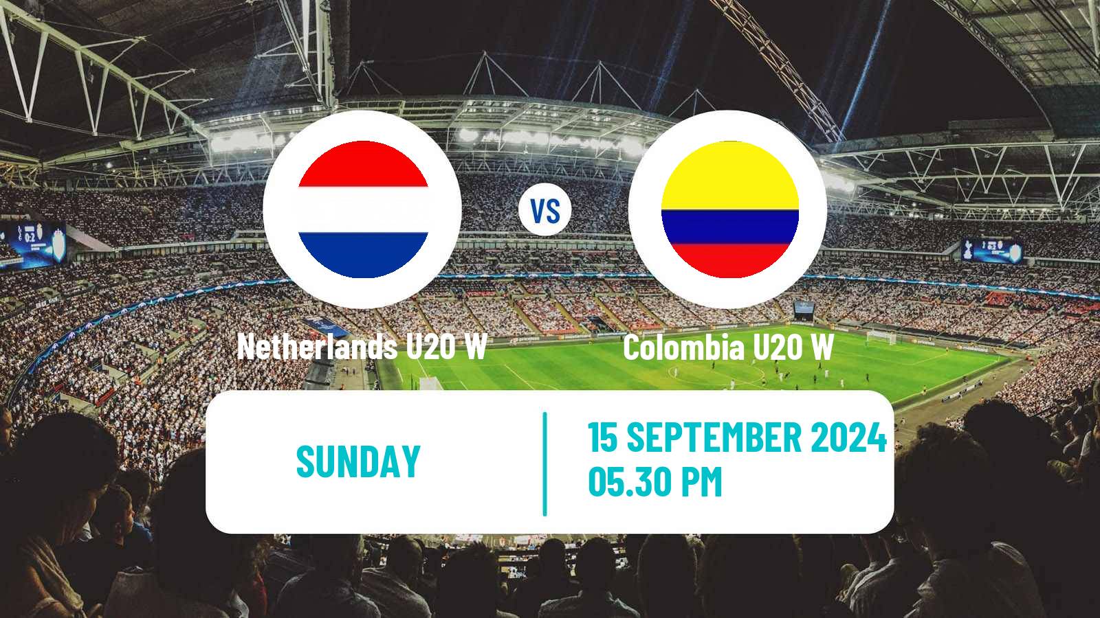 Soccer World Cup U20 Women Netherlands U20 W - Colombia U20 W