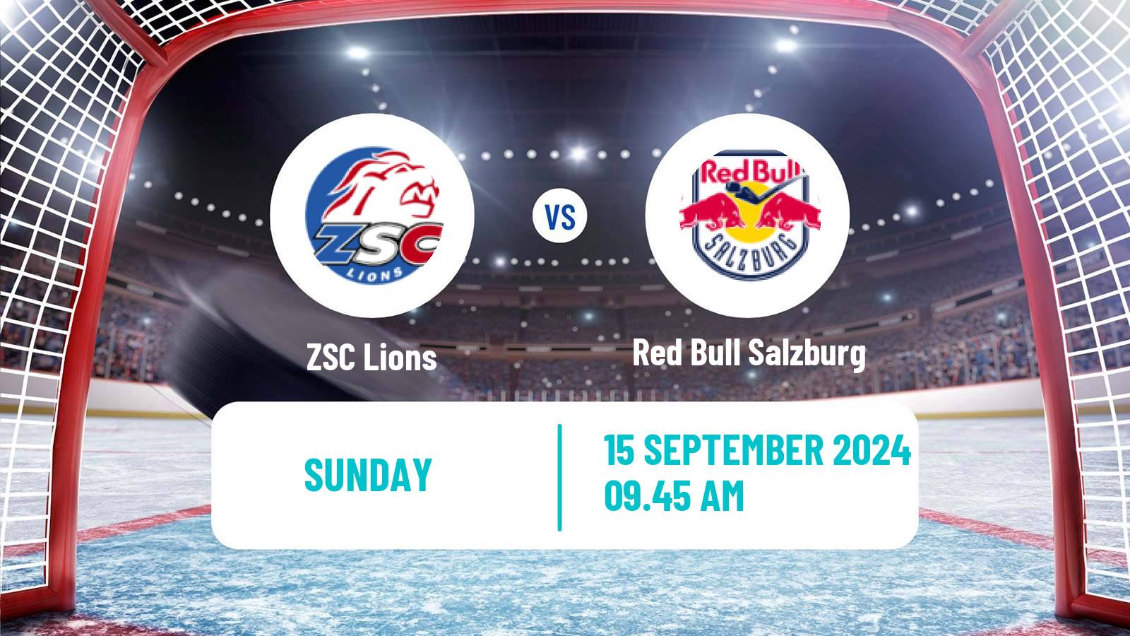 Hockey Champions League Ice Hockey ZSC Lions - Red Bull Salzburg