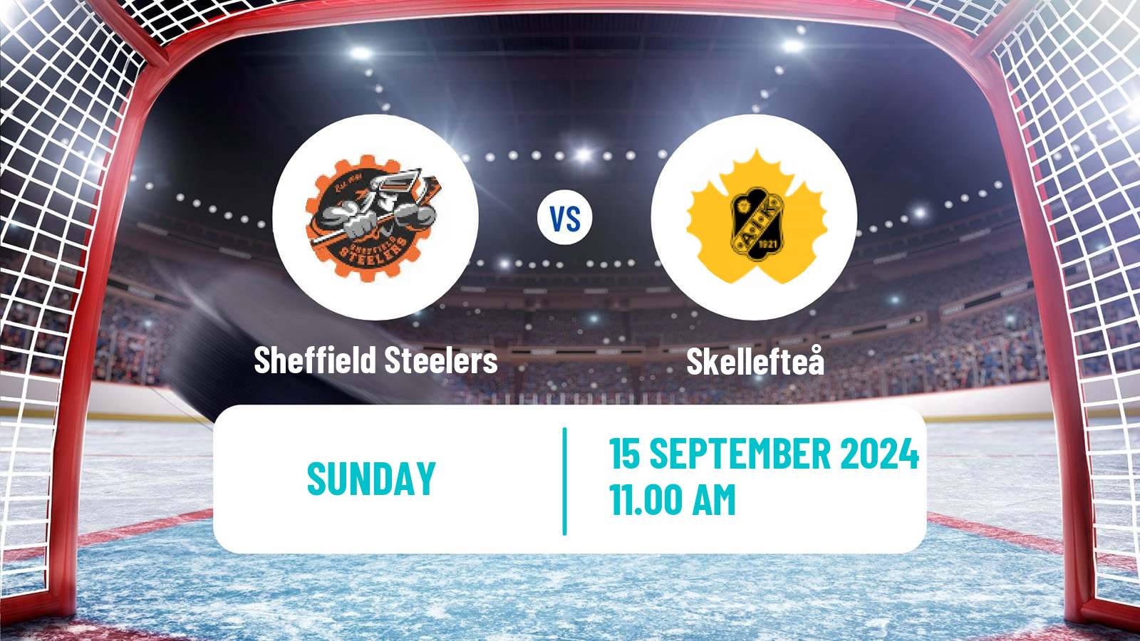 Hockey Champions League Ice Hockey Sheffield Steelers - Skellefteå