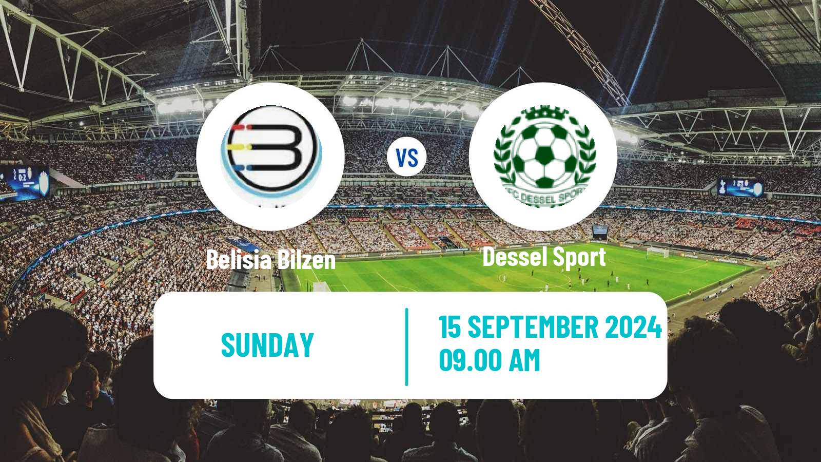 Soccer Belgian National Division 1 VV Belisia Bilzen - Dessel Sport