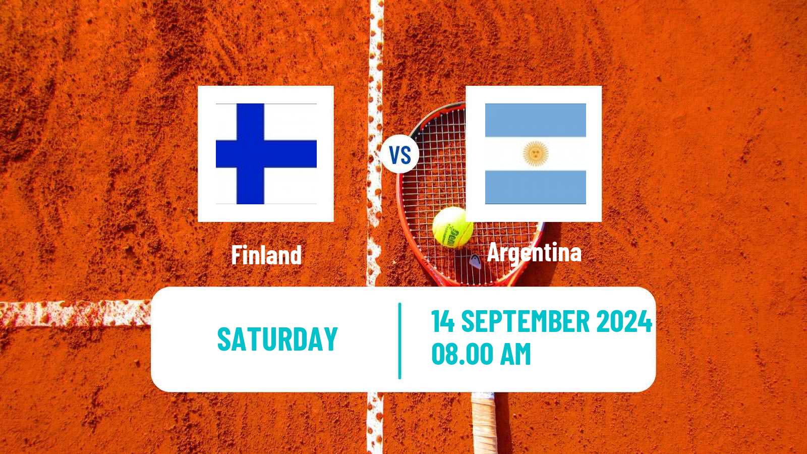 Tennis Davis Cup - World Group Teams Finland - Argentina