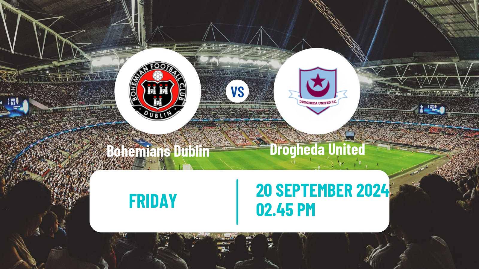 Soccer Irish Premier Division Bohemians Dublin - Drogheda United