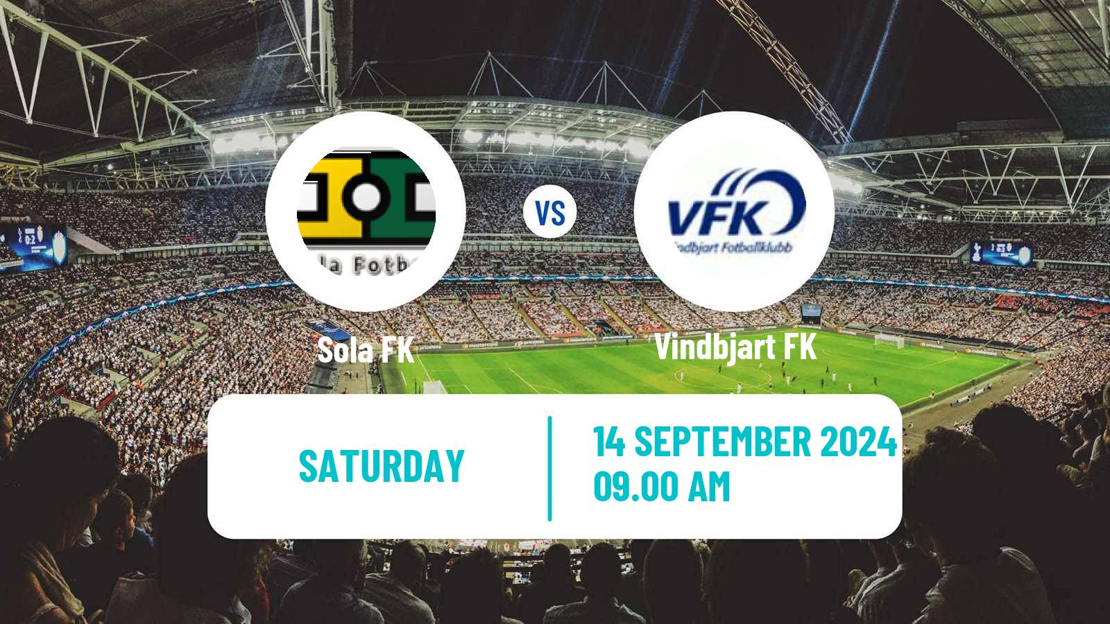 Soccer Norwegian Division 3 - Group 2 Sola - Vindbjart