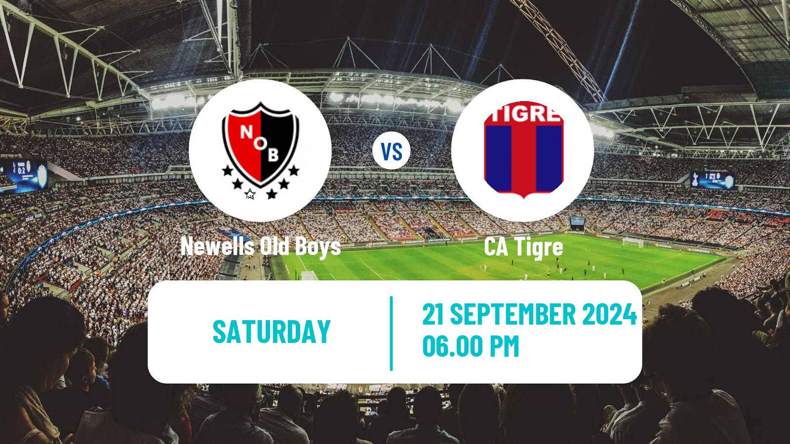 Soccer Argentinian Liga Profesional Newells Old Boys - Tigre