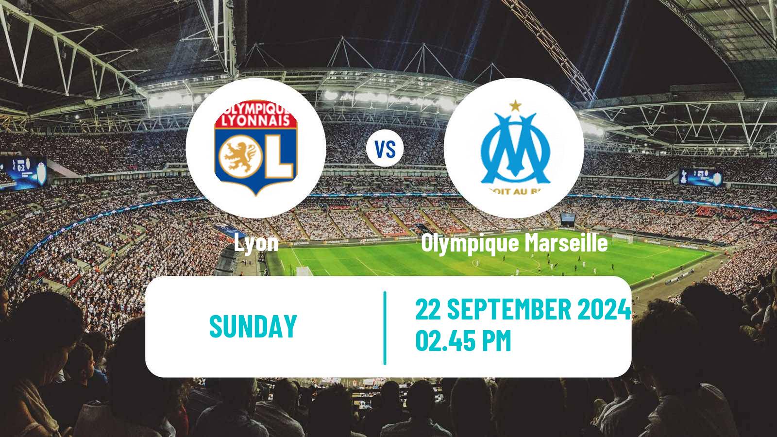 Soccer French Ligue 1 Lyon - Olympique Marseille