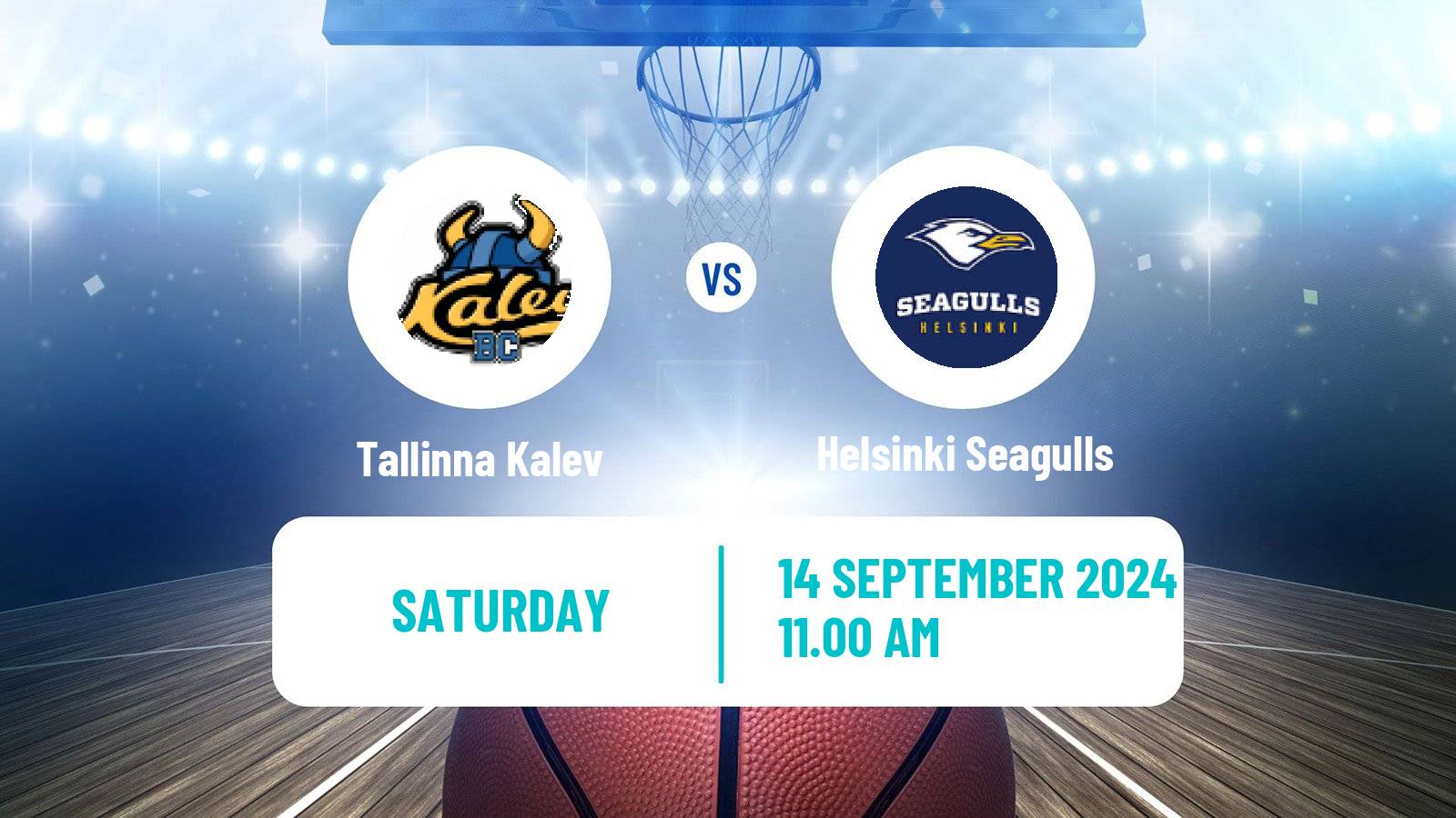 Basketball Club Friendly Basketball Tallinna Kalev - Helsinki Seagulls