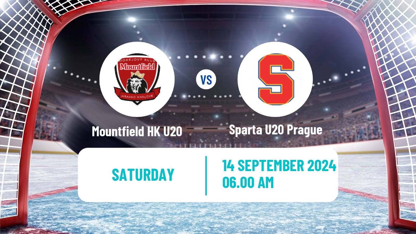 Hockey Czech ELJ Mountfield HK U20 - Sparta U20 Prague