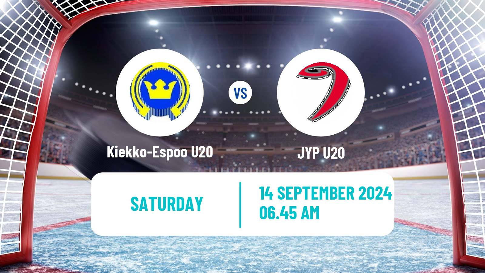 Hockey Finnish SM-sarja U20 Kiekko-Espoo U20 - JYP U20