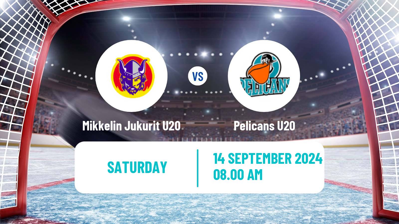 Hockey Finnish SM-sarja U20 Mikkelin Jukurit U20 - Pelicans U20