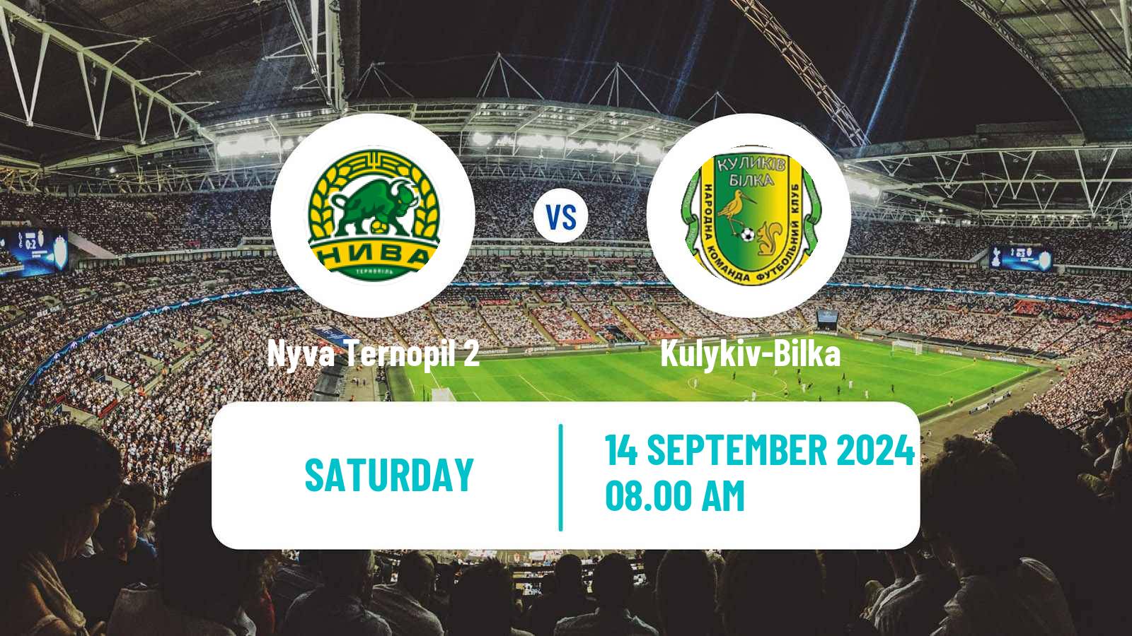 Soccer Ukrainian Druha Liga Nyva Ternopil 2 - Kulykiv-Bilka