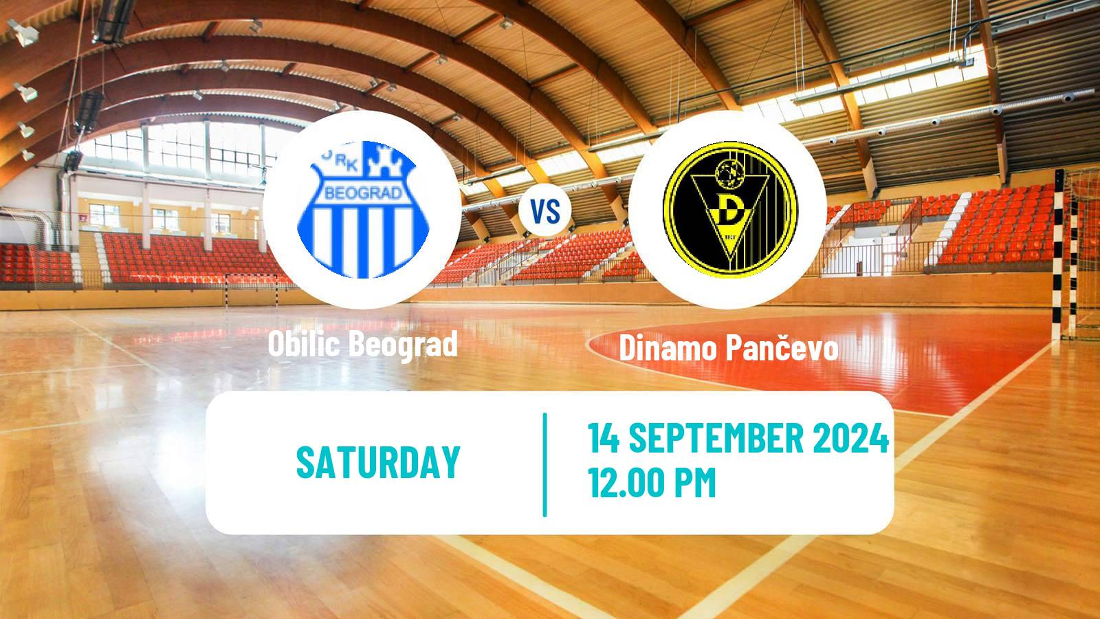 Handball Serbian Superliga Handball Obilic Beograd - Dinamo Pančevo