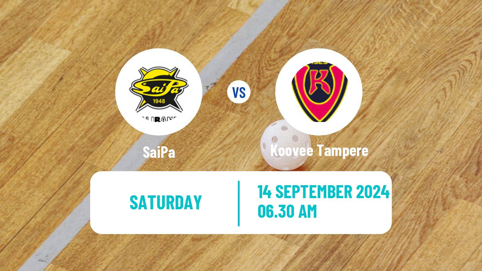 Floorball Finnish Divari SaiPa - Koovee Tampere