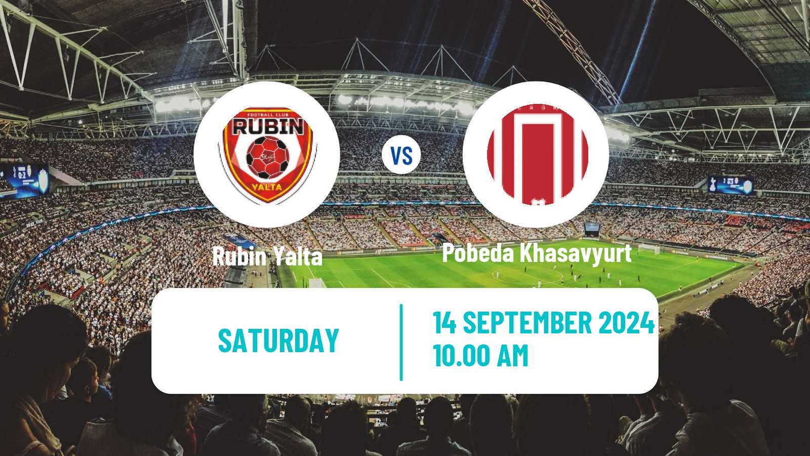 Soccer FNL 2 Division B Group 1 Rubin Yalta - Pobeda Khasavyurt