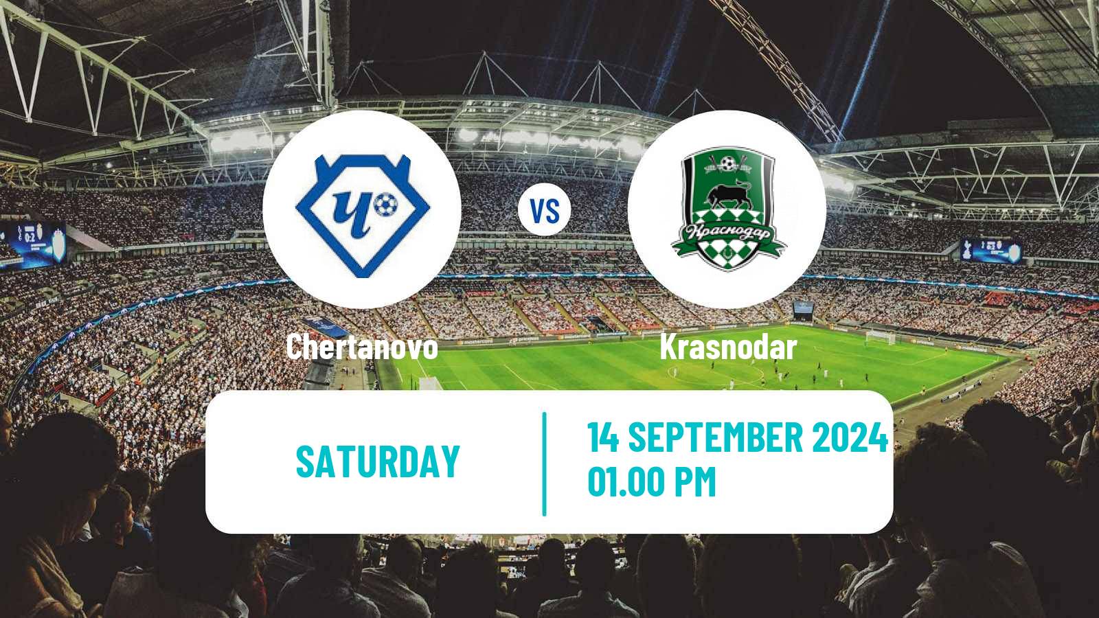 Soccer Russian Supreme Division Women Chertanovo - Krasnodar