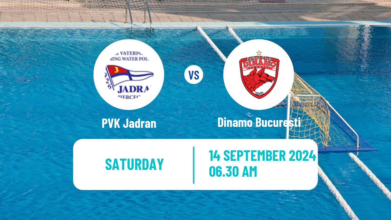 Water polo Champions League Water Polo PVK Jadran - Dinamo București