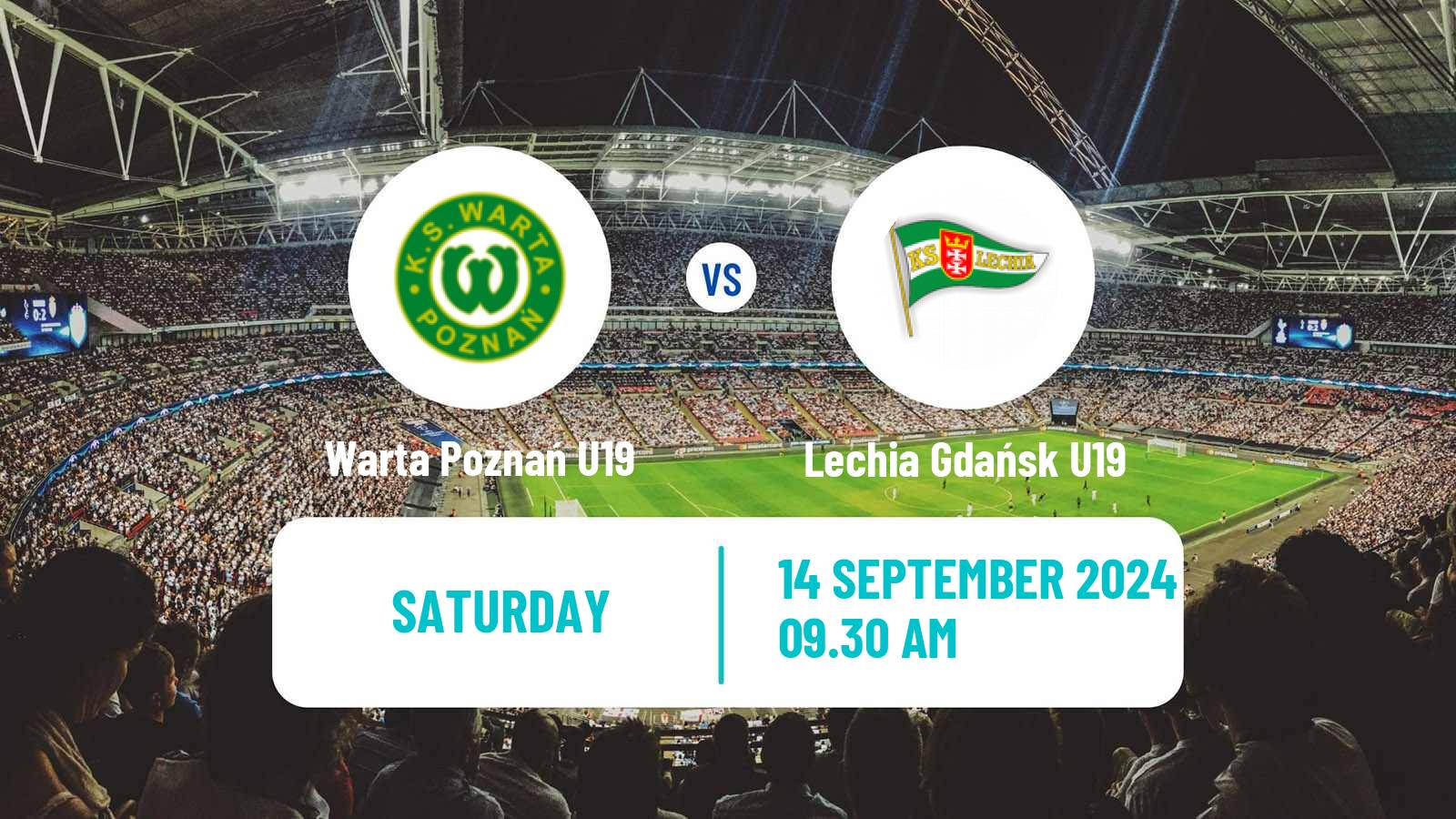 Soccer Polish Central Youth League Warta Poznań U19 - Lechia Gdańsk U19