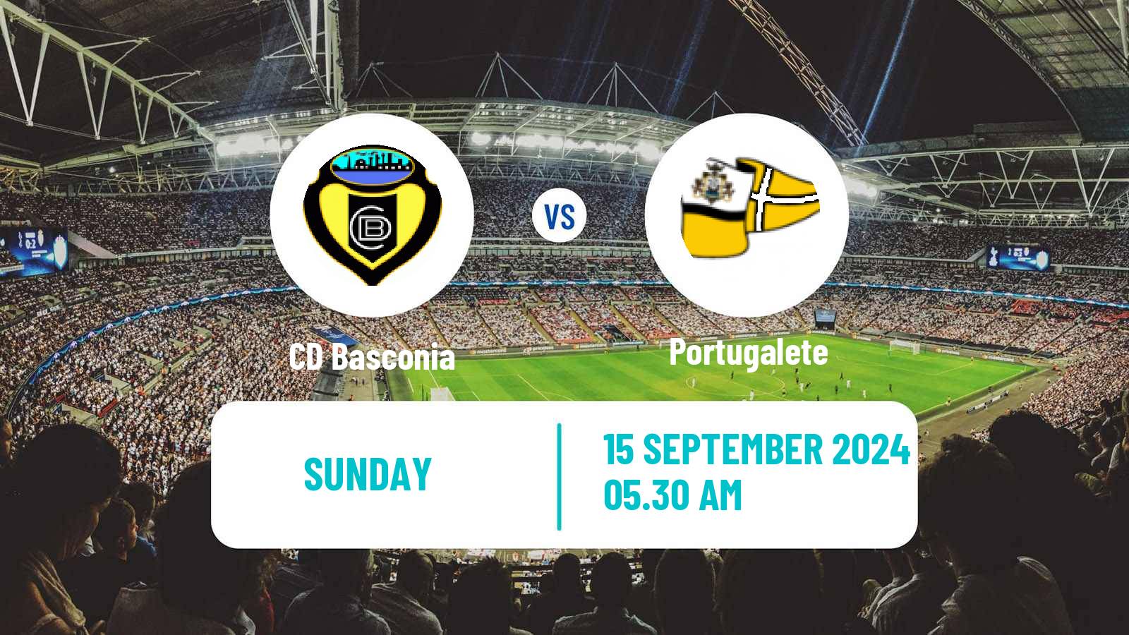 Soccer Spanish Tercera RFEF - Group 4 Basconia - Portugalete