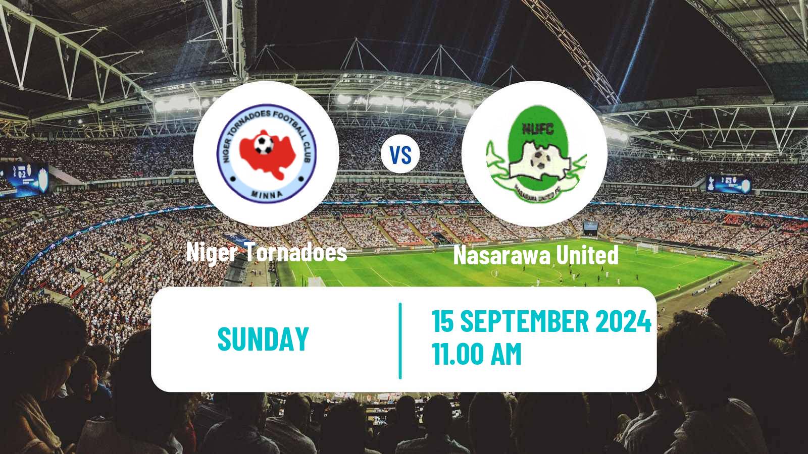 Soccer Nigerian Premier League Niger Tornadoes - Nasarawa United