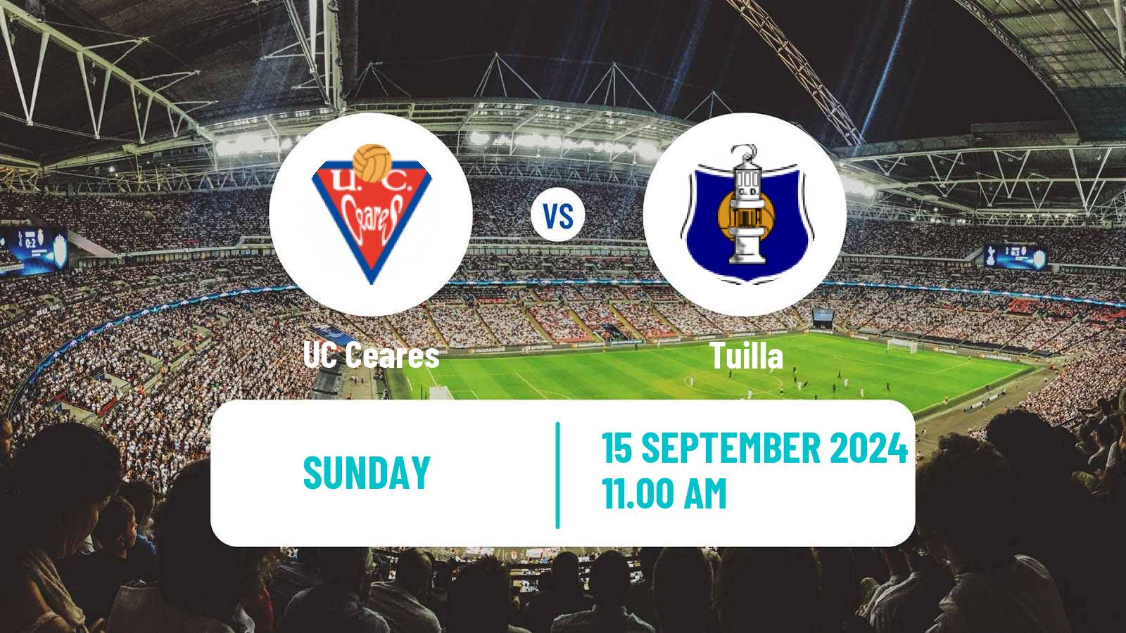 Soccer Spanish Tercera RFEF - Group 2 Ceares - Tuilla