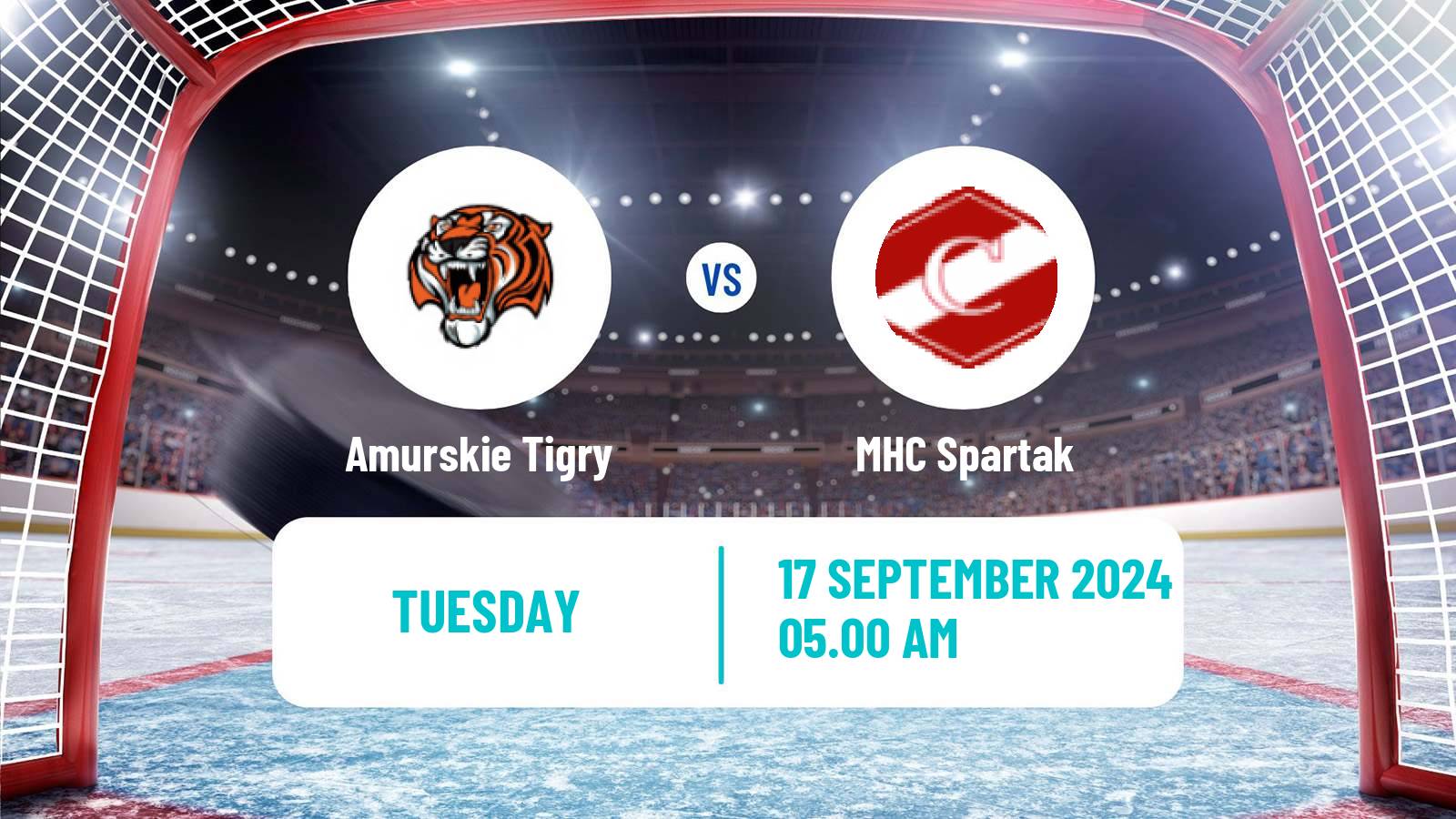 Hockey MHL Amurskie Tigry - MHC Spartak