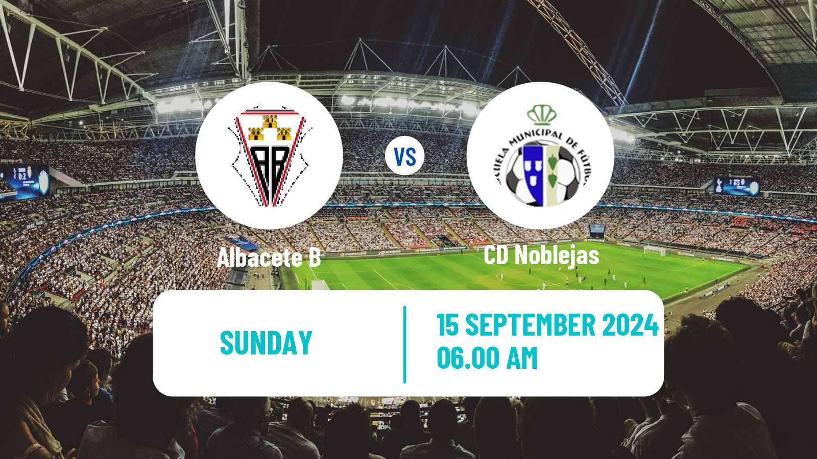 Soccer Spanish Tercera RFEF - Group 18 Albacete B - Noblejas