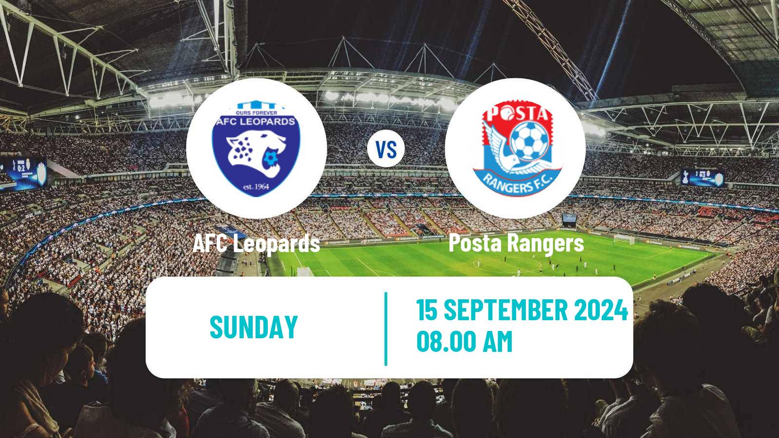 Soccer Kenyan Premier League AFC Leopards - Posta Rangers